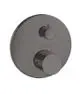 AXOR-HG-AXOR-Starck-Thermostat-Unterputz-mit-Ab-und-Umstellventil-Brushed-Black-Chrome-10720340 gallery number 1